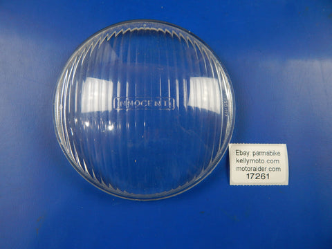 INNOCENTI 120-117 GLASS HEADLIGHT D=120mm LAMBRETTA SCOOTER VINTAGE - MotoRaider
