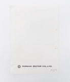 OEM 1986-1989 YAMAHA XV1100 SERVICE INFORMATION BOOKLET 2AE-SE3 - MotoRaider