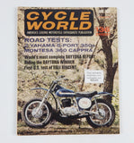 CYCLE WORD MAGAZINE1968 ROAD TEST YAMAHA YR2/YR2C MONTESA CAPPRA 360 EGLI VINCEN - MotoRaider