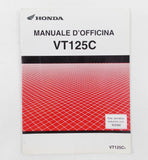 HONDA VT125C WORKSHOP MANUAL REPAIR MECHANICAL SERVICE BOOK ITALIAN - MotoRaider
