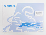 YAMAHA YZF-R6 13S-28199-G0 OPERATION MANUAL OWNER BOOK GERMANY - MotoRaider