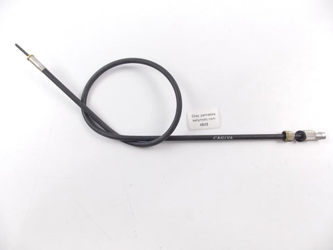 NOS OEM CAGIVA SPEEDOMETER / TACHOMETER CABLE ASSY LENGTH  30 7/8 INCHES - MotoRaider