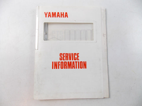 OEM YAMAHA 1993 SERVICE INFORMATION BOOKLET MANUAL BOOK GTS1000A 4BH-SI1 - MotoRaider