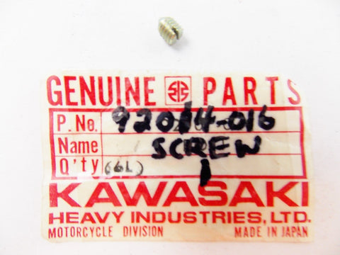 NOS KAWASAKI 1973-1981 SEAT LOCK SCREW Z1 KZ400 KZ900 KZ1000   92014-016 - MotoRaider