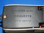 1962 POLITOYS N.44 ROULOTTE TRAILER MODEL GRAY SCALE 1:41 VINTAGE ITALY L=5" - MotoRaider