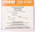 FRAM CH4781 HONDA CB-350/750 KAWASAKI KZ-400/550/650/1000 OIL FILTER CARTRIDGE - MotoRaider