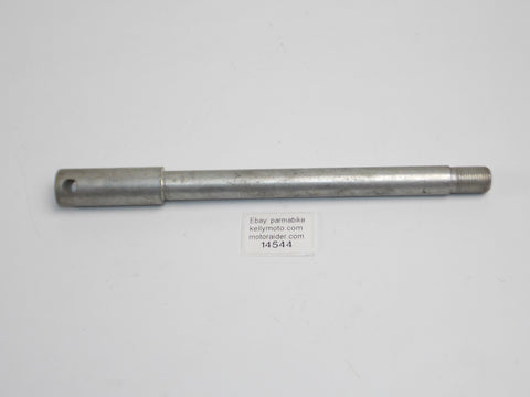 FRONT WHEEL AXLE LENGTH 245 mm DIAMETER 17/22mm LAVERDA CAGIVA APRILIA GUZZI - MotoRaider