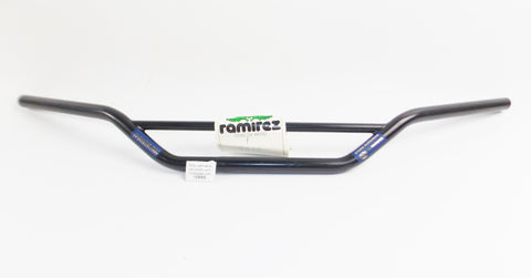 RAMIREZ 0192 STEEL HANDLEBAR BLACK W=32.5" D=7/8" 22mm MOTOCROSS ENDURO ITALY - MotoRaider