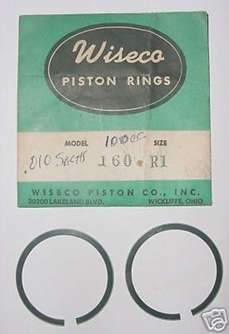 160R1 WISECO PISTON RINGS ENGINE MOTOR Sachs 100 KTM Penton DKW Rupp Hercules - MotoRaider