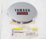 NOS NEW YAMAHA 1983 XV500 ENGINE CRANKCASE SIDE COVER CAP #2 CHROME 22U-15427-01