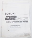 USED SUZUKI 1991  SUPPLEMENTARY SERVICE MANUAL DR800S   99501-47020-01B - MotoRaider