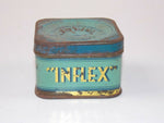 1960's INFLEX STAINLESS PINS Gr.250 CAN TIN ITALIAN TAILOR SHOP CLOTHING SUITS - MotoRaider