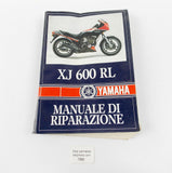 YAMAHA 1985 XJ 600 RL WORKSHOP MANUAL MAINTENANCE REPAIR BOOK ITALIAN - MotoRaider