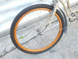 1940's VINTAGE LADY BICYCLE 26" WOODEN RIMS GRIPS FRANCE