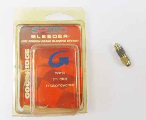 GOODRIDGE SPEED BLEEDER - (8mm x 1.25) HONDA YAMAHA SUZUKI KAWASAKI BMW 03-6080