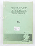 CAGIVA K3 WORKSHOP MANUAL SERVICE BOOK ITALIAN ENGLISH FRENCH GERMAN 8000 68550 - MotoRaider