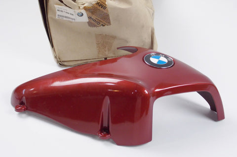 NOS OEM 2000-06 BMW R1150 OIL COOLER COVER RIGHT RED PANEL FAIRING 46637658508 - MotoRaider