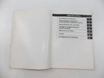 11/1990 SERVICE MANUAL CATALOG BOOK SUZUKI SCOOTER CP50 ITALIAN 99500-10240-034 - MotoRaider