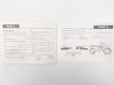 1991 SUZUKI PARENT YOUNGSTER OFF HIGHWAY MOTORCYCLES MANUAL BOOK 99014-20650-03A - MotoRaider