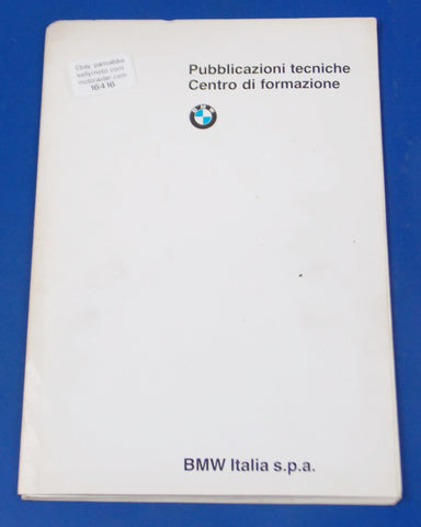 OEM BMW TRAINING CENTER ITALY DEALER K1 TECHNICAL DRAWING MANUAL BOOK GERMAN - MotoRaider