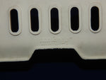 UNIVERSAL NONFANGO PK-533 HEADLIGHT COWLING NUMBER PLATE WHITE 8"x13" ENDURO - MotoRaider