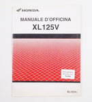 HONDA XL 125V WORKSHOP MANUAL REPAIR MECHANICAL SERVICE BOOK ITALIAN - MotoRaider