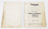 1969 TRIUMPH TRIDENT 750cc/T150 REPLACEMENT PART CATALOG BOOK MANUAL 2ND EDITION - MotoRaider