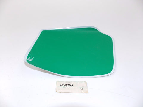 NOS OEM CAGIVA WMX 250/1 RIGHT SIDE NUMBER PLATE PANEL GREEN STICKER 800037508 - MotoRaider